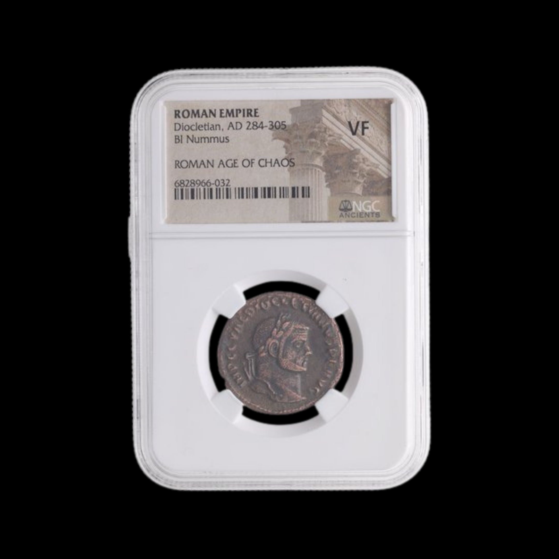 Ancient Roman Bronze Coin of Emperor Constantius II — 'Fallen